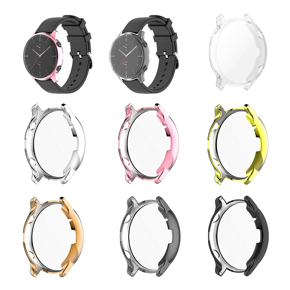 

Case Cover Smart Watch Exterior Protective Case for Amazfit GTR 2e/GTR 2 Watch Soft TPU All-Around Protective Bumper