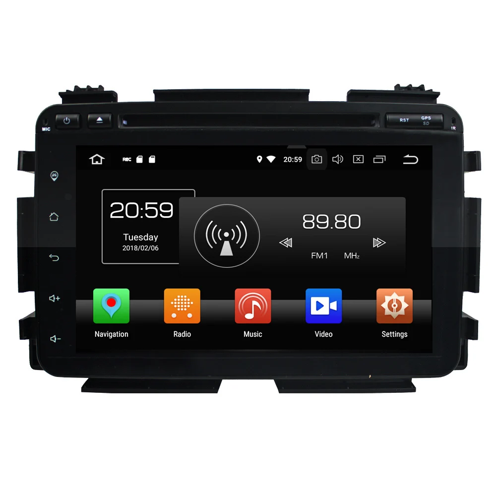 Автомобильный мультимедийный плеер проигрыватель на Android 9 0 с восьмиядерным