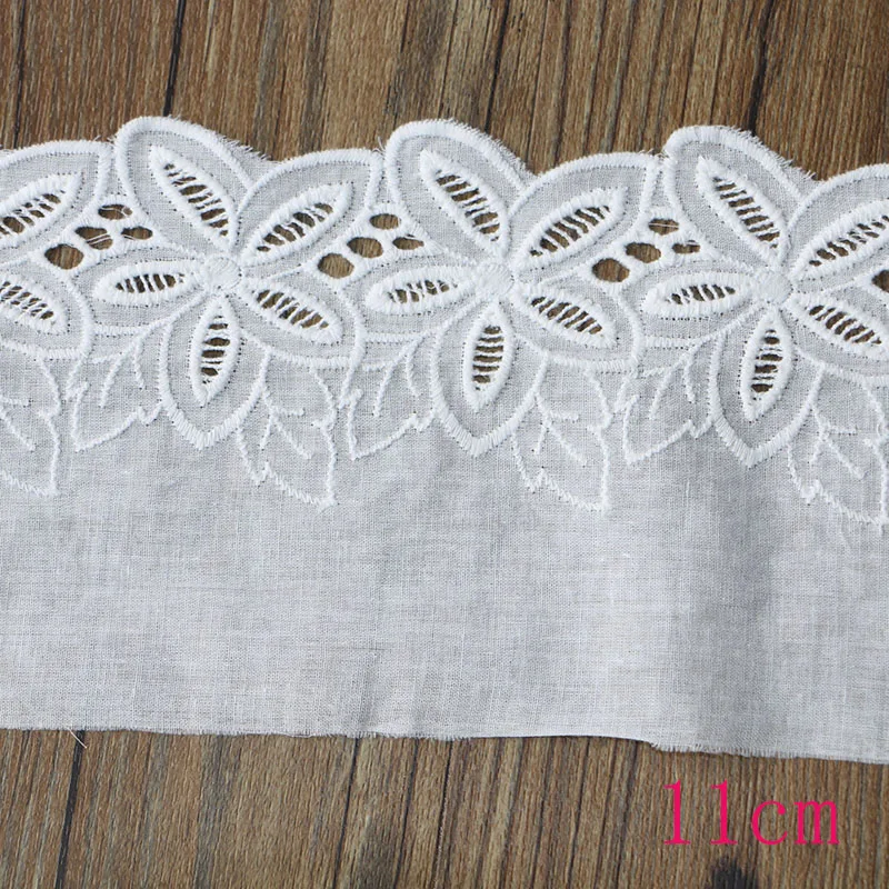 11cm 2yard 22 см 2 ярдов кружева отделка ленты DIY одежды головной убор оберточная ткань материалы - Цвет: 11cm 2yard