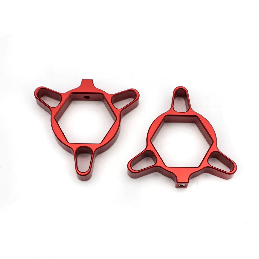 

Вилка подвеска с ЧПУ 14 мм 17 мм 19 мм 22 мм, регулировка предварительной нагрузки, алюминиевые универсальные для Honda Yamaha Suzuki Kawasaki Ducati Aprilia