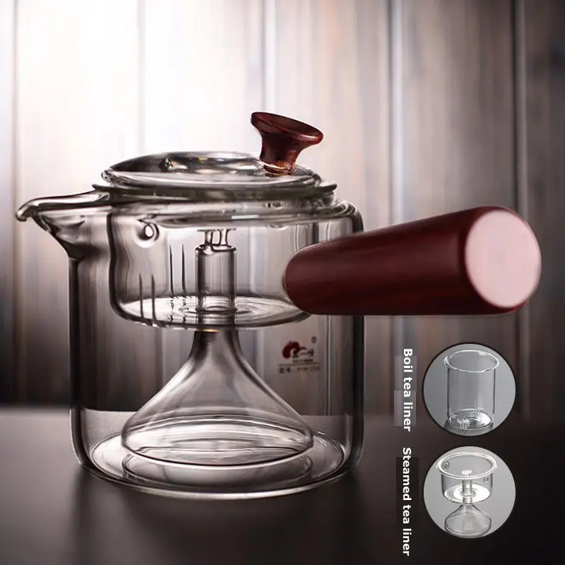 Многофункциональный чайник для кипячения чая стеклянный варки на