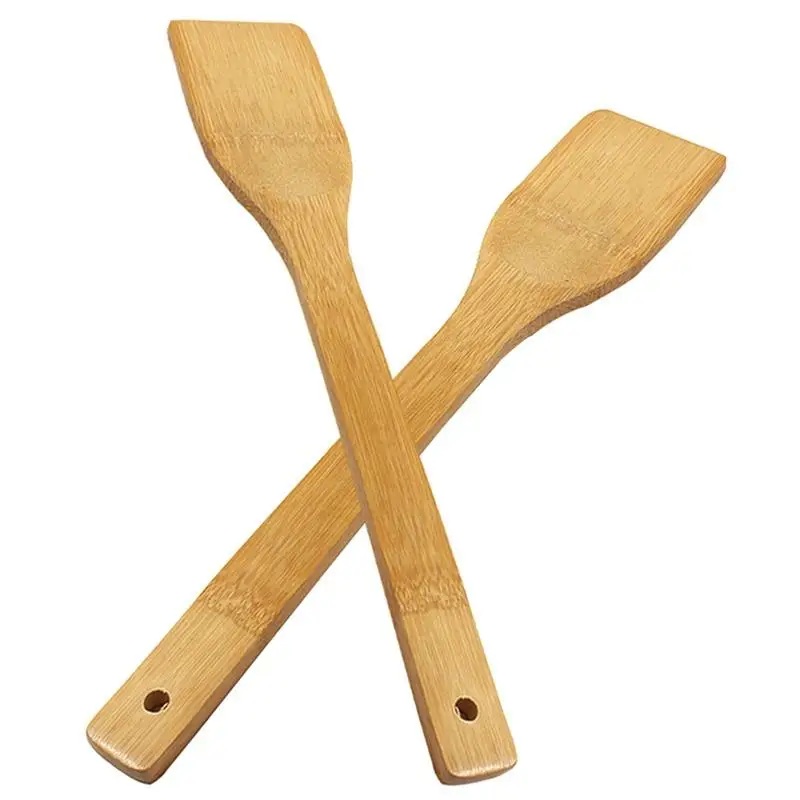 1 шт. деревянный горшок для шпателя антипригарная сковорода бамбуковый шпатель