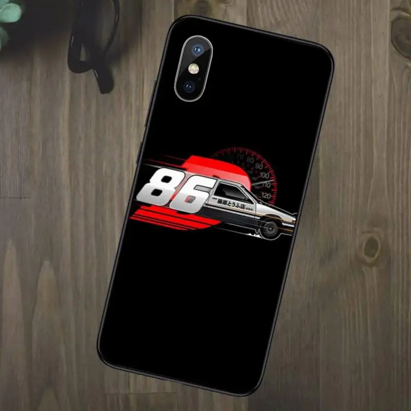

Hot Japan Initial D anime Phone Case for iPhone 11 12 mini pro XS MAX 8 7 6 6S Plus X 5S SE 2020 XR