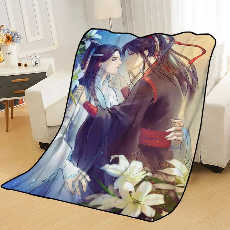 ?? パーソナライズされた毛布カスタムmo Dao Zu市毛布ベッドソフトdiyあなたの写真装飾寝室スロー旅行毛布