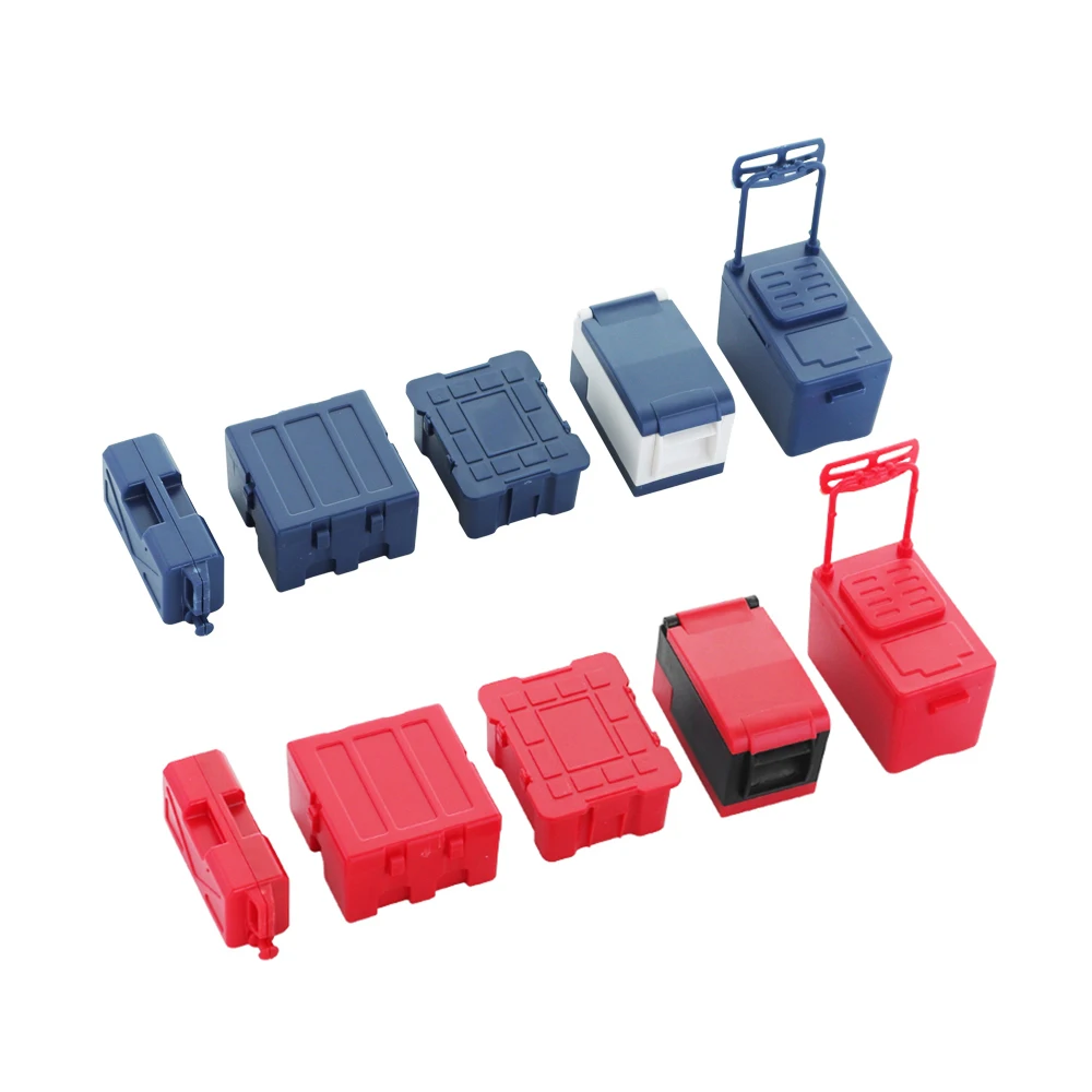 Модель радиоуправляемого гаража 5 шт. ящик для хранения игрушек в холодильнике