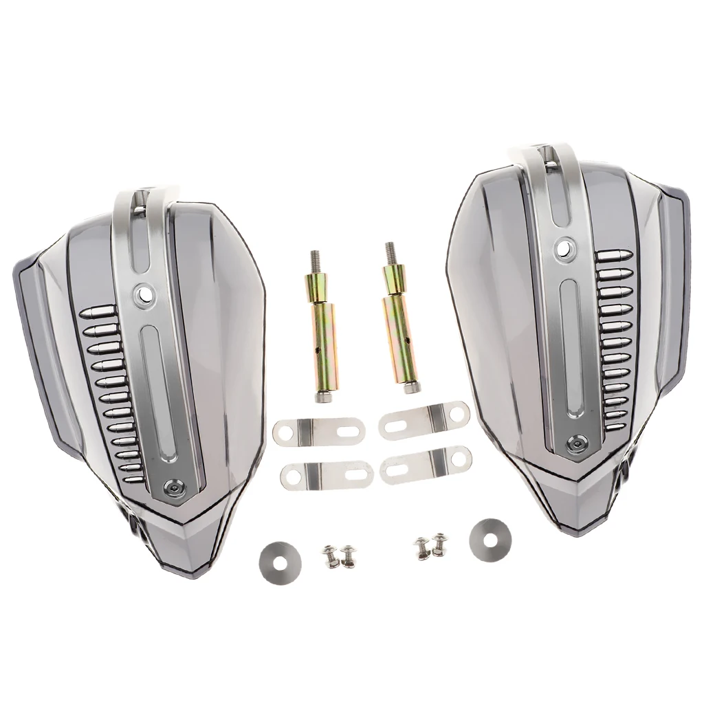 2xUniversal мотоцикла рукавицы руль ручная щетка защита ручки от ветра ударов |