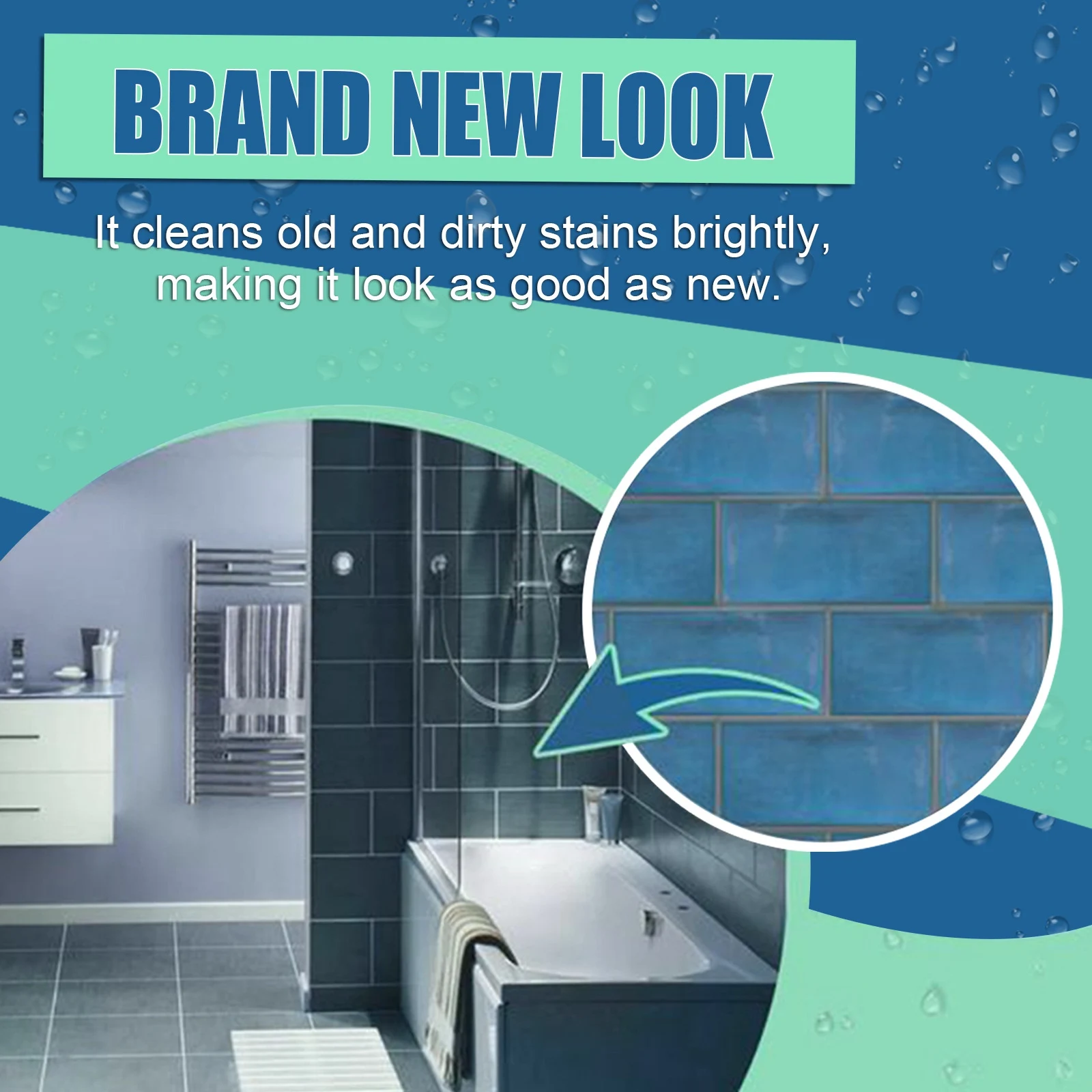 Transparent Tile Gap Repair Agent White Refill Grout Pen Filling Agents Wall Porcelain Bathroom Paint Cleaner Sealing paste |