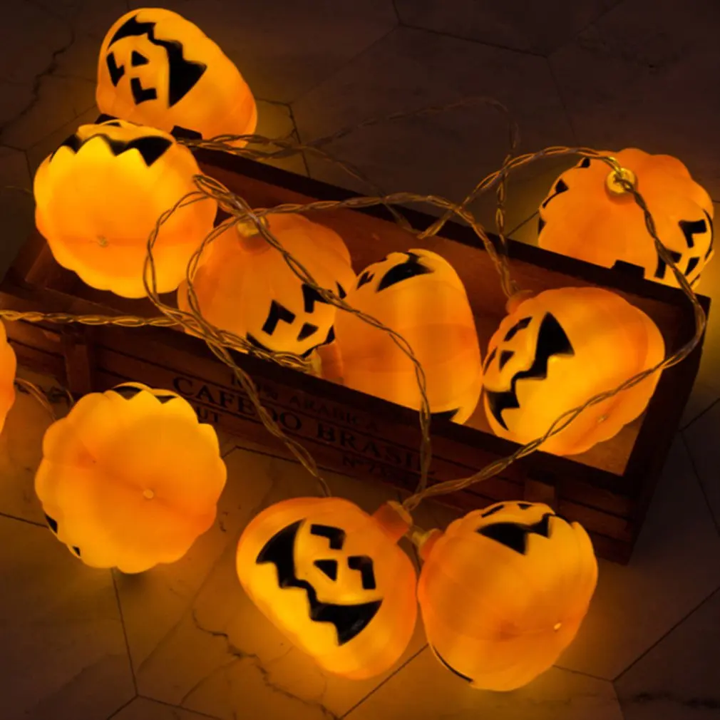 Светодиодный светильник в виде тыквы для Хэллоуина праздника Рождества