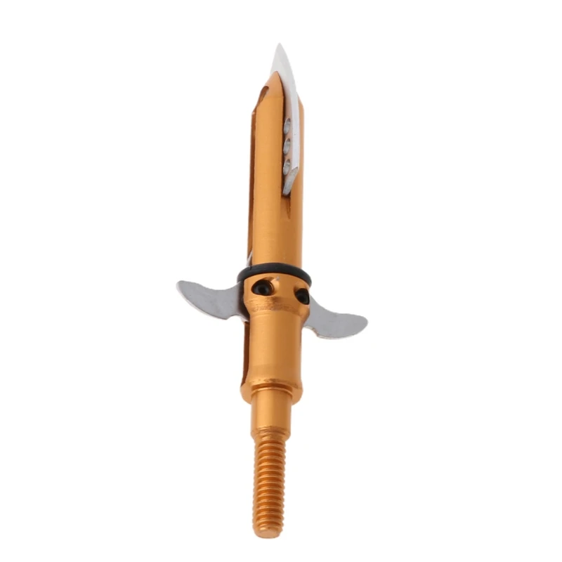 

Archery Broadheads Arrow Heads 100grain 2 Expandable Blade Arrow Point