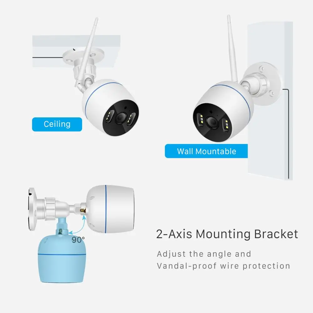 

IP- , 2 , 1080P, Wi-Fi