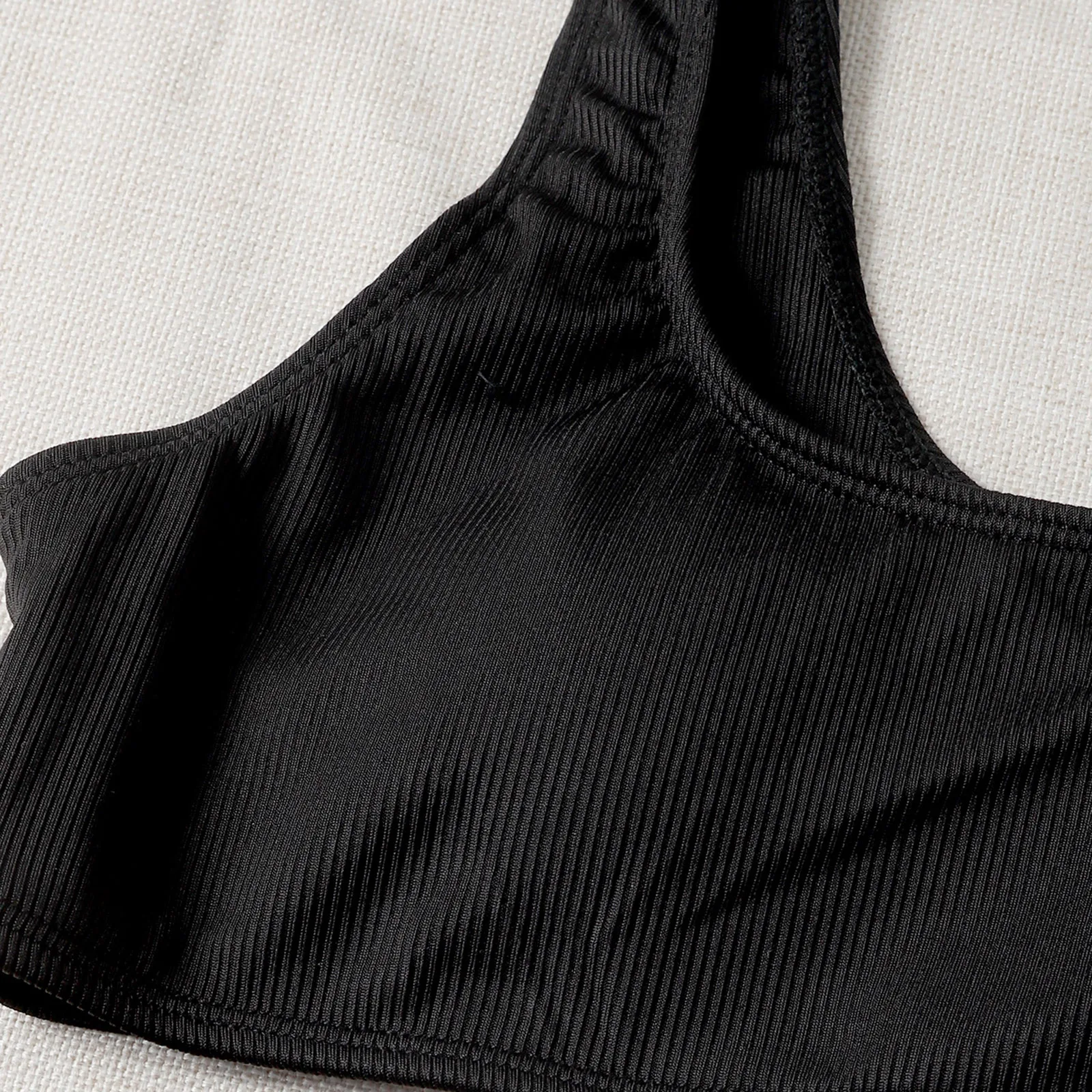 Однотонный купальник сексуальное бикини стальной цвет подходящий комплект из