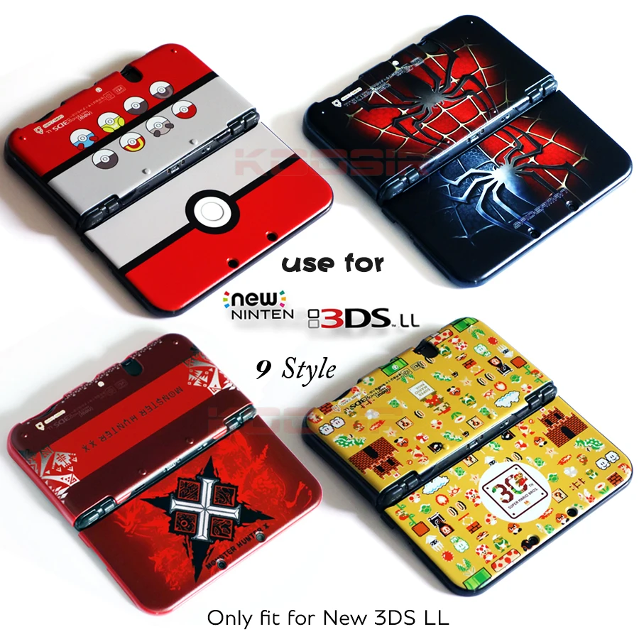 Чехол для Nintendo 3DS LL/XL жесткий защитный чехол с рисунком консоли | Электроника