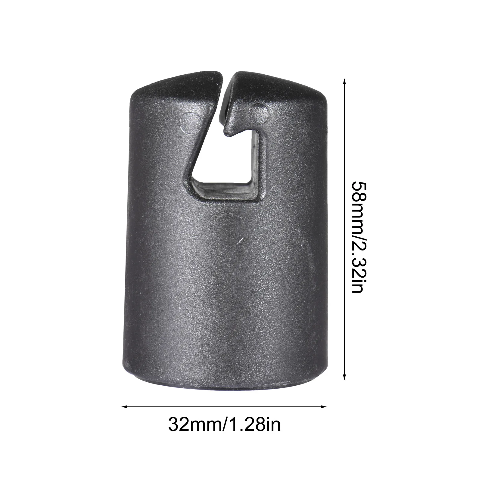 

6PCS Trampoline Enclosure Pole Cap Diameter Trampoline Replacement Safety Caps For 1.28in Trampoline Enclosure Pole