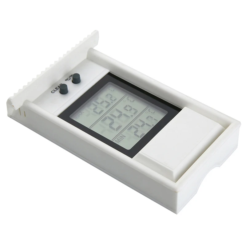 

New LCD Digital Waterproof Memory Thermometers Garden House Wall Temperature
