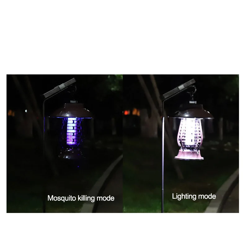 Лампа OUFULA на солнечной батарее для уничтожения насекомых аккумуляторная лампа