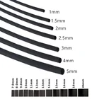 2:1, черный, 1, 2, 3, 5, 6, 8, 10 мм, диаметр термоусадочной трубки, трубки, обмотки, провода, продажа, сделай сам, разъем для ремонта