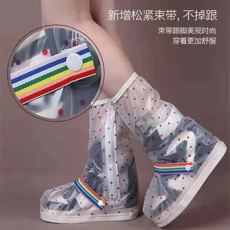 Женская нескользящая подошва модная обувь для взрослых в горошек японском стиле