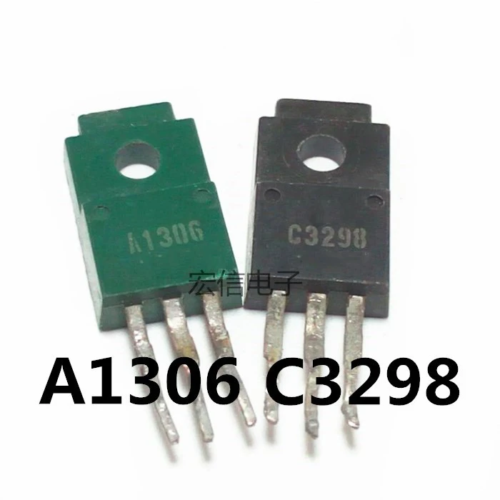 10 шт./лот A1306 C3298 заказ от 5 шт. 2sa1306 + 2sc3298) TO 220F оригинальный разборки качество