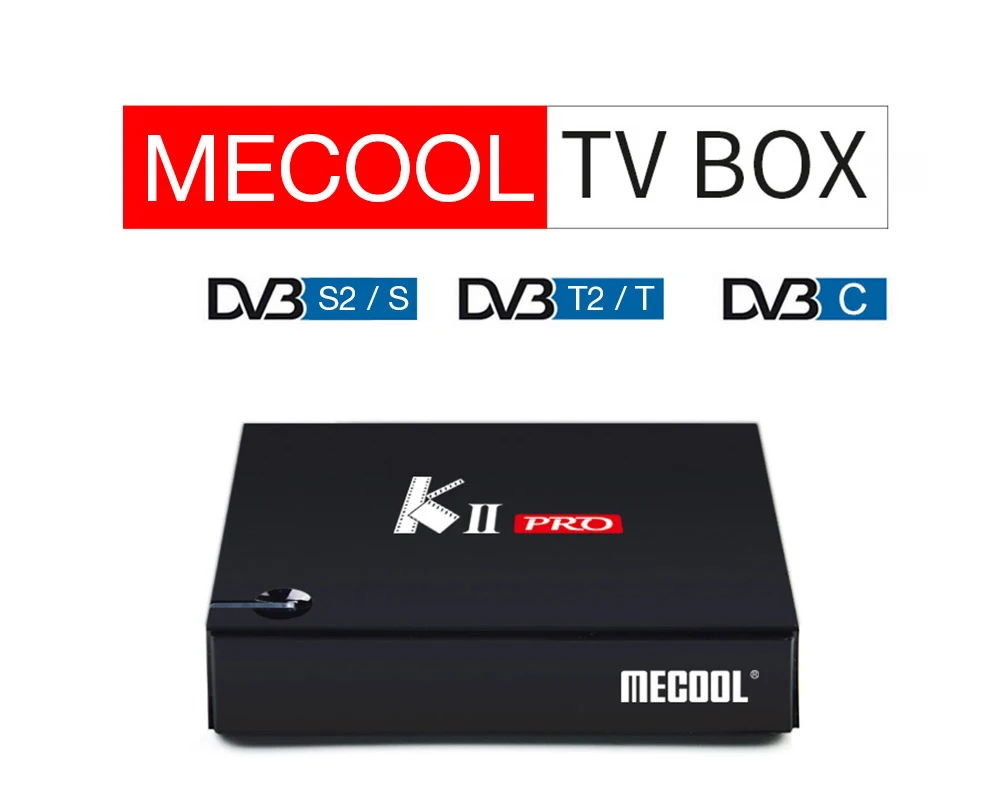 KIII PRO Amlogic S912 Android ТВ коробка 3 Гб оперативной памяти, 16 Гб встроенной памяти, DVB-S2 DVB-T2 DVB-C декодер+ KI PRO Декодер каналов кабельного телевидения PRO ТВ Box Amlogic S905D 2G/16G