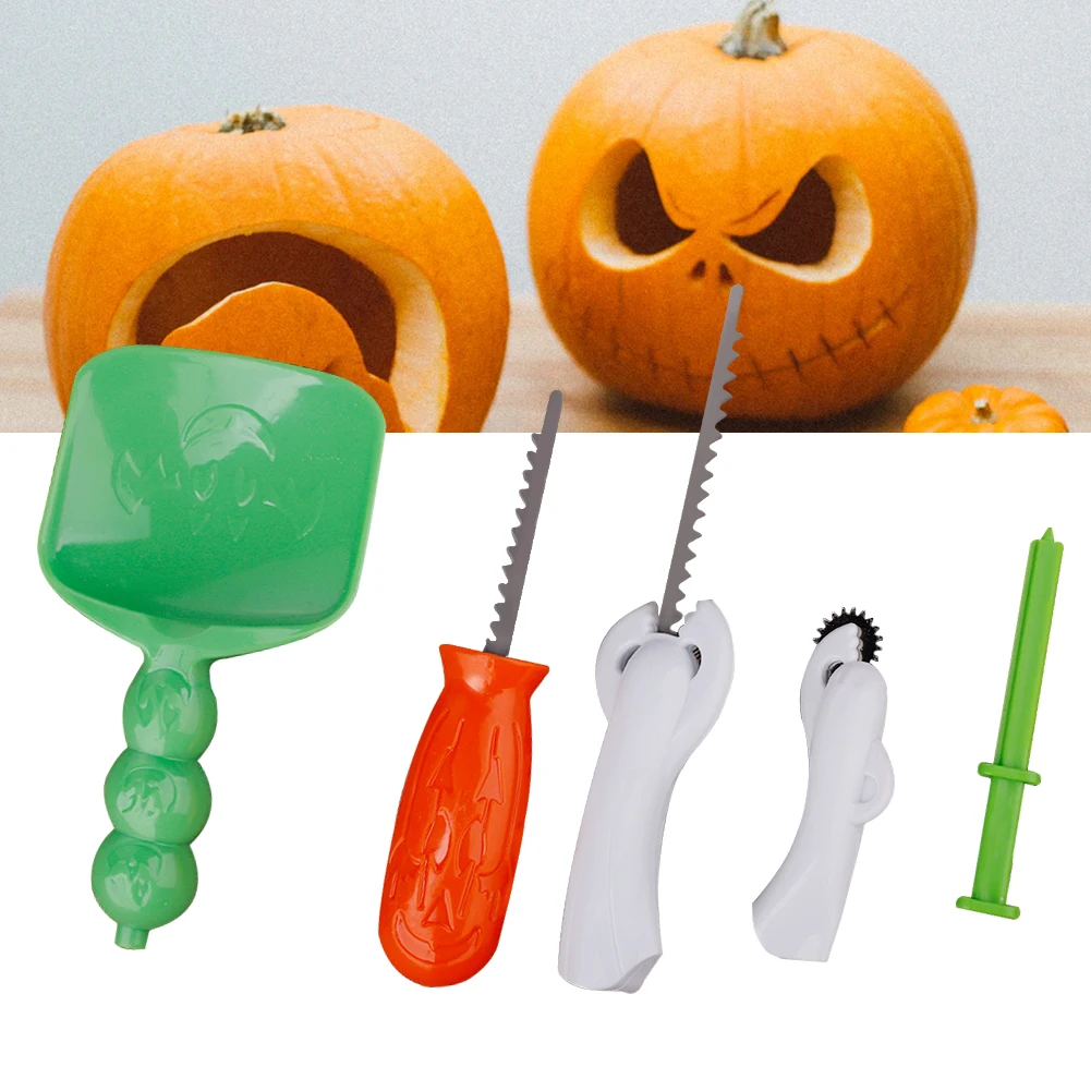 Профессиональный набор для резьбы в виде тыквы с фонариком инструменты резки