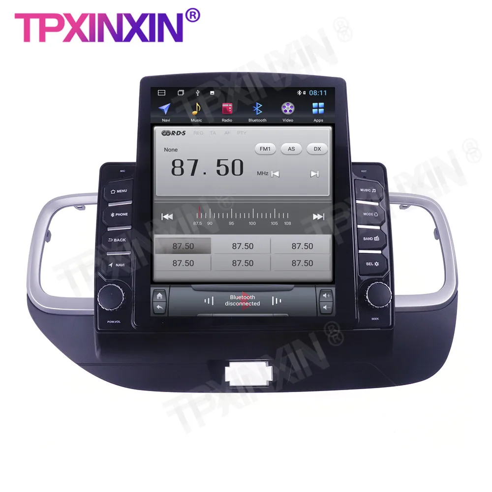 구매 차량용 멀티미디어 플레이어 헤드유닛 오디오 라디오 내비게이션 무선 카플레이, 현대 베뉴 2019 2020 테슬라 스크린 128G 안드로이드 10.0