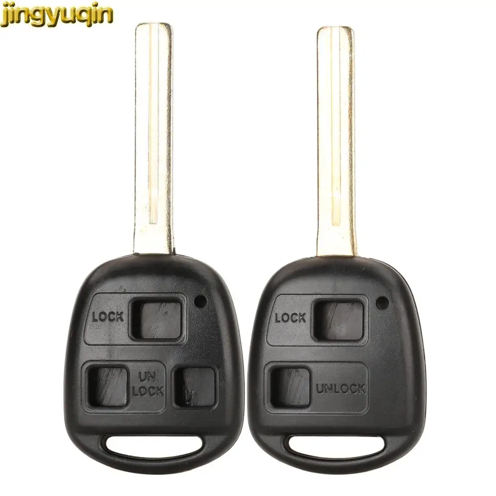 Чехол Jingyuqin для Lexus ES 250 300 GS LS 400 LX 450 470 SC 1989 2001 2/3 кнопки TOY40/TOY48 | Автомобили и