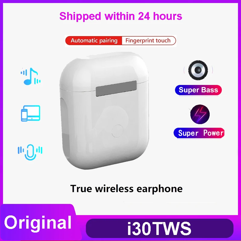 

2021 Original i30 Tws Wireless Earphone Rename Bluetooth 5.0 Super Earbuds PKi7 i9 i11 i12 i14 i15 i16 i18 i30 i19000 PRO PLUS