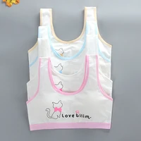 baby girls bras young girls underwear for sport wireless small training puberty bras undergarment clothes