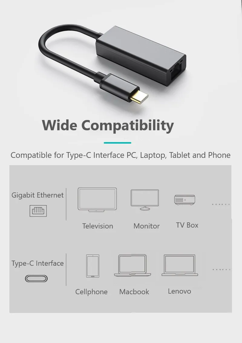 Onvian USB C Ethernet USB-C к RJ45 Lan адаптер для MacBook Pro samsung Galaxy S9/S8/Note 9 Тип C сетевая карта USB Ethernet