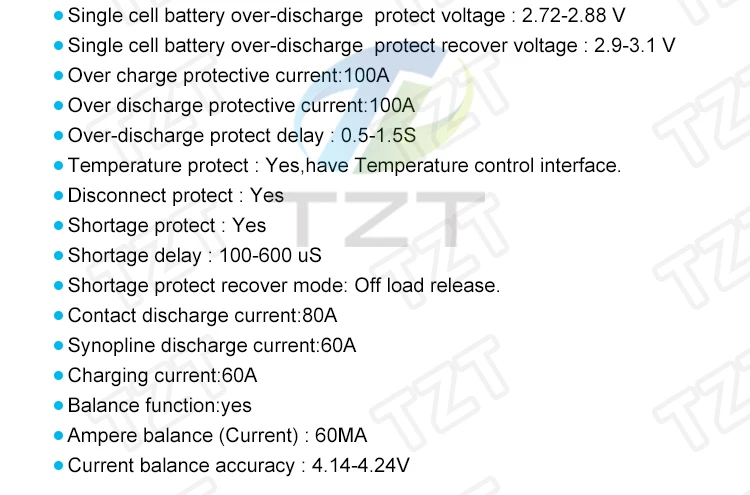 3 s/4S/5S Bms 12 В 16,8 в 21 в 3,7 в 100a литий-ионная ЛМО тернарная литиевая батарея защита печатная плата литий-полимерная баланс зарядки
