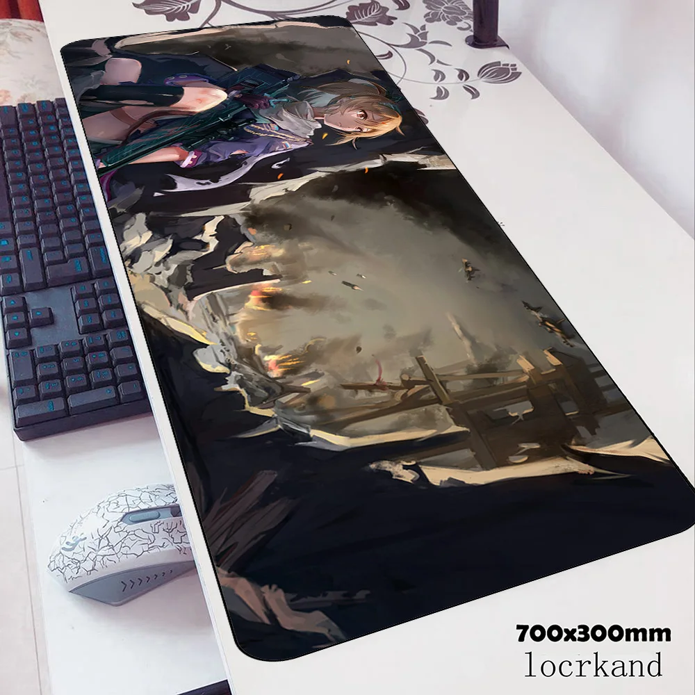 Коврик для мыши девочек 700x300x3 мм Kawaii компьютерный коврик геймпад pc gamer игровой xl
