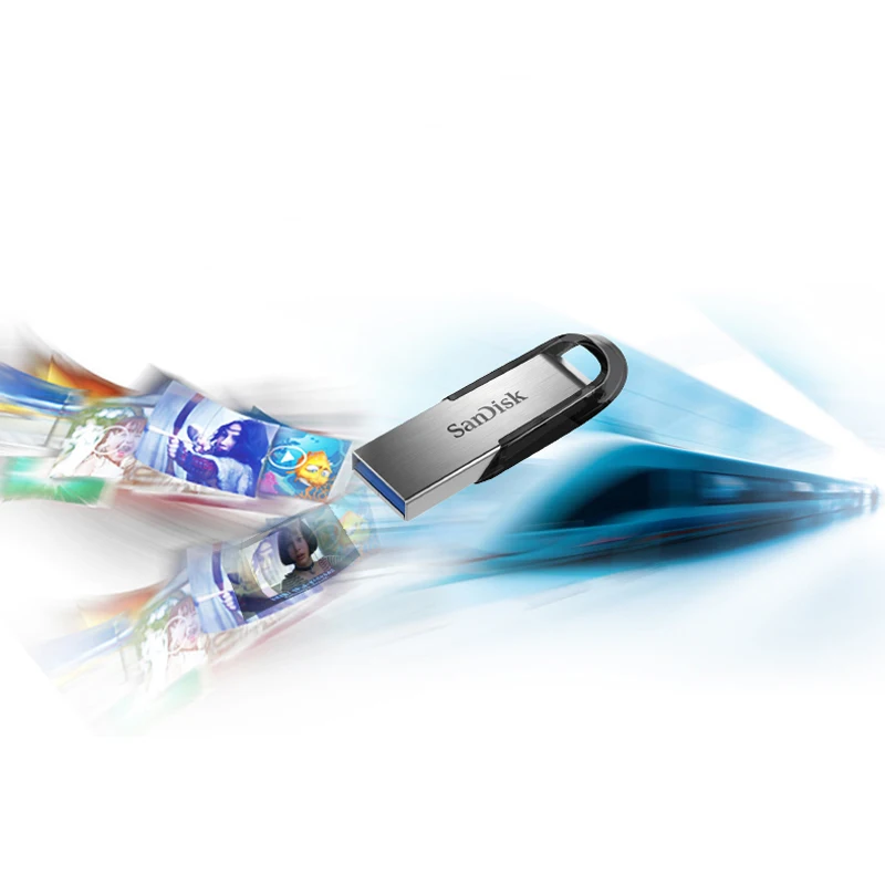 SanDisk Ultra Flair флеш-накопитель USB 3,0, 128 ГБ, 64 ГБ, 32 ГБ, флеш-накопитель, маленький диск, карта памяти, устройство хранения, флешка флеш-накопитель