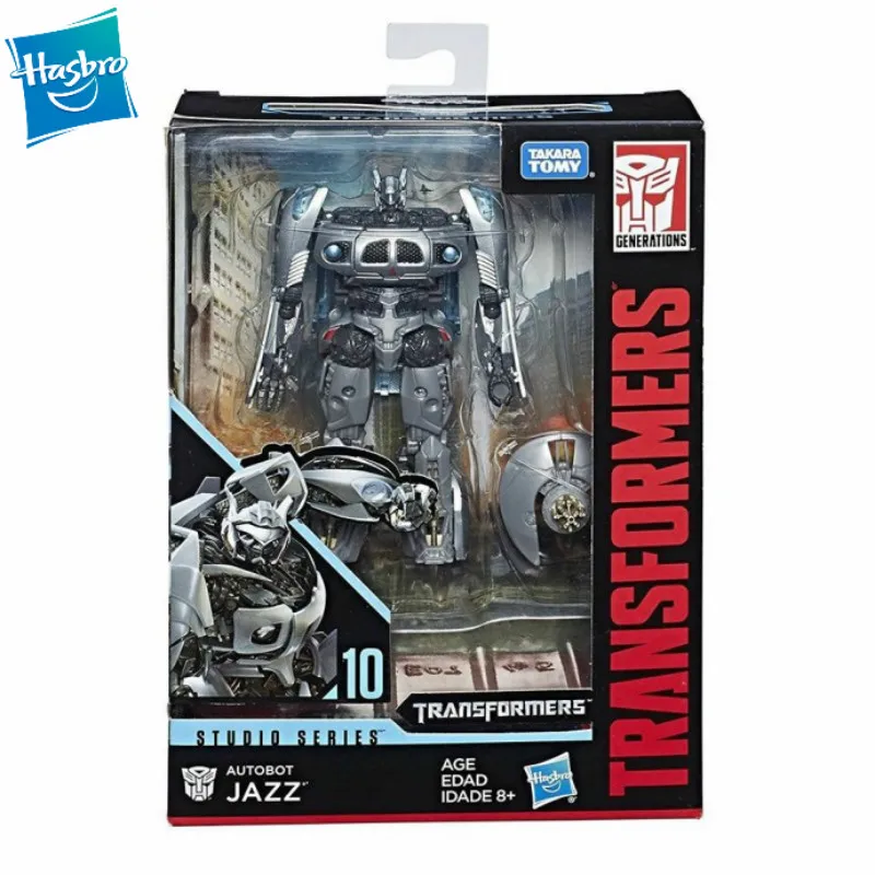 

Hasbro Studio Series 14cm Transformers Jazz PVC Car Robot Action Figure Model Toys Children's Birthday Gifts Collection Model