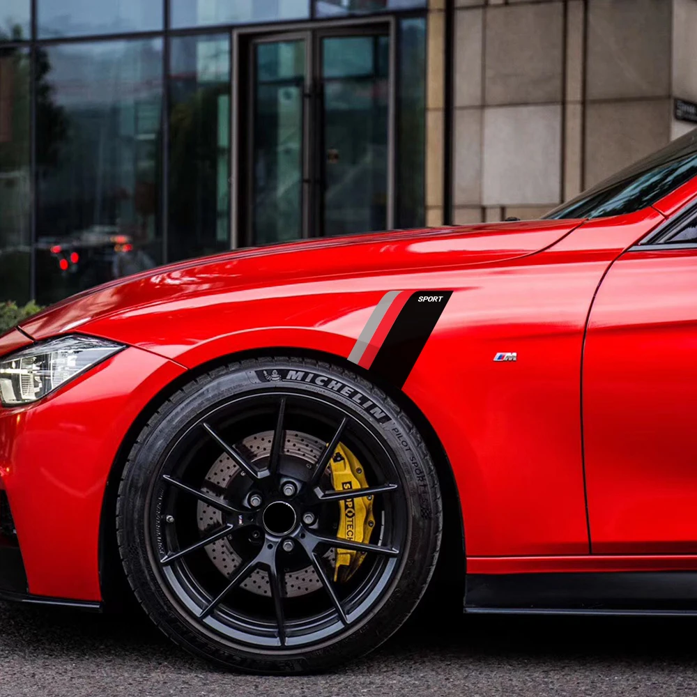 2 шт. автомобильные наклейки автомобильная виниловая пленка наклейка на крыло