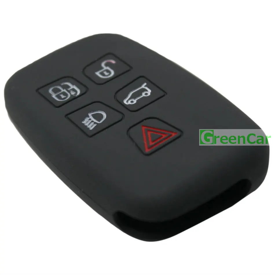 1 шт. 5 пуговиц яркая обложка для LandRover Discovery 3 4 Evoque Freelander 2 дальномер|silicone car key|freelander