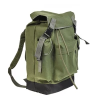 70l large capacity multifunctional army green canvas carp fishing bag fishing tackle backpack durable and wear resistant to use