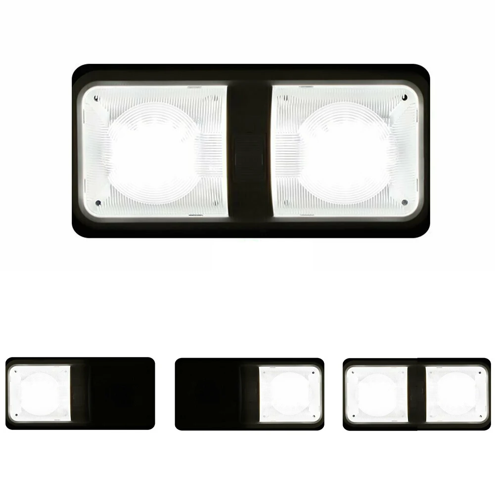 12 В 3528SMD Автомобильный светодиодный Внутренний двойной купольный потолочный