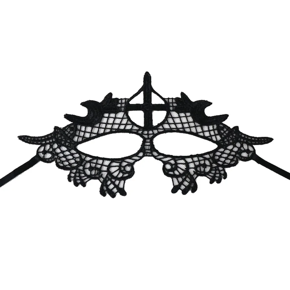 Маска для хэллоуина Сексуальная элегантная Маскарадная маскарада карнавала