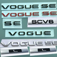 l scv6 sdv8 bar emblem letter logo for range rover vogue voguese executive extended edition car styling side trunk badge sticker