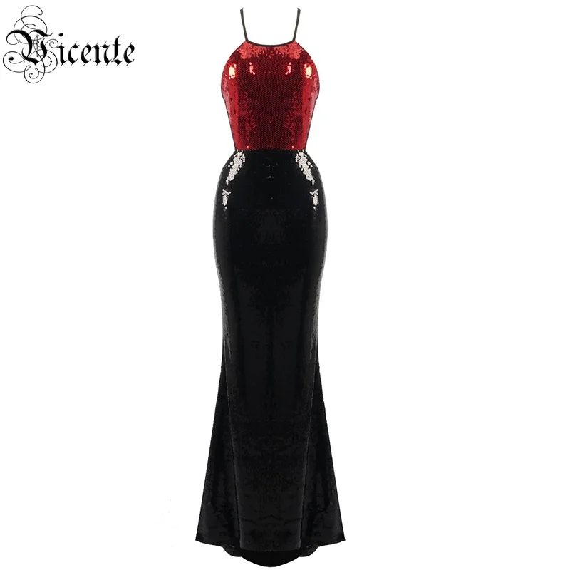 VC 2020 бесплатная доставка новое шикарное украшенное блестками сексуальное с