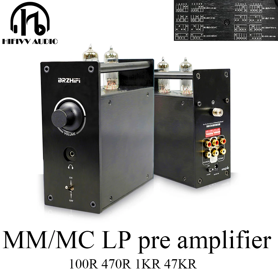 Ламповый усилитель звука Hi-Fi MM MC LP поворотные столы предусилитель для настольных