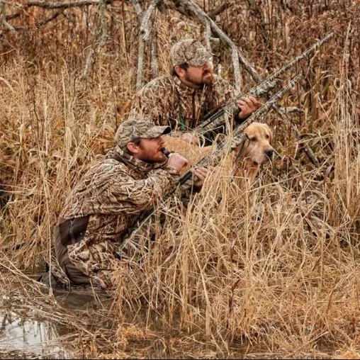 Зимняя охотничья одежда Reed Camouflage с увядшими листьями Осенняя сохраняющая тепло водонепроницаемая куртка и брюки комплект для фотосъемки костюм для наблюдения за птицами