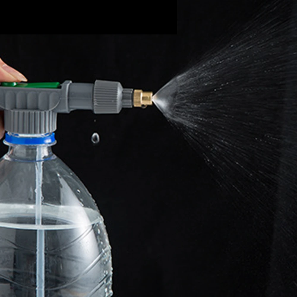 

29.5cm Super Water Gun Metal Sprayer Beverage Bottle Outdoor Bottle Sprayer Gun Multifunction Watering Flowers Garden Supply