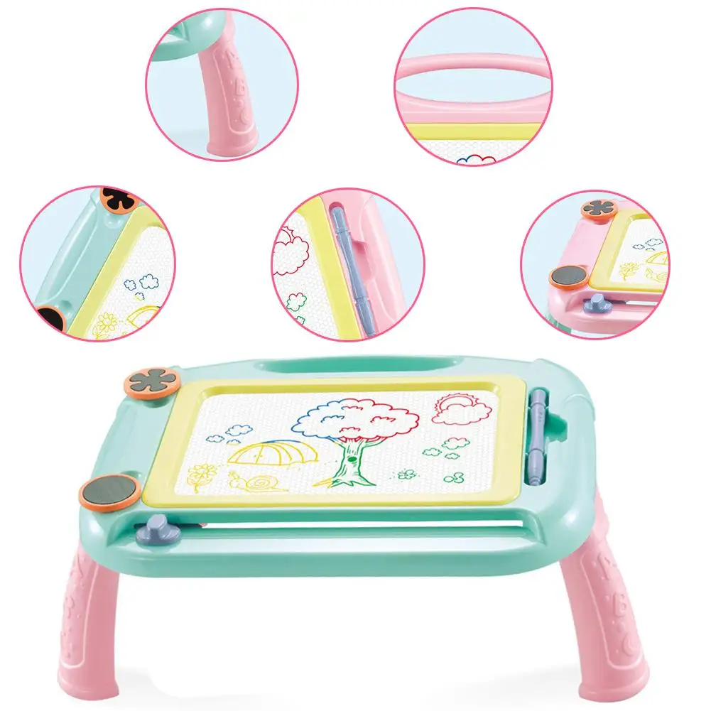Kid's Magnetic Drawing Board Doodle Toy With Holder Painting Educational Toys Writing Sketch Pads | Игрушки и хобби