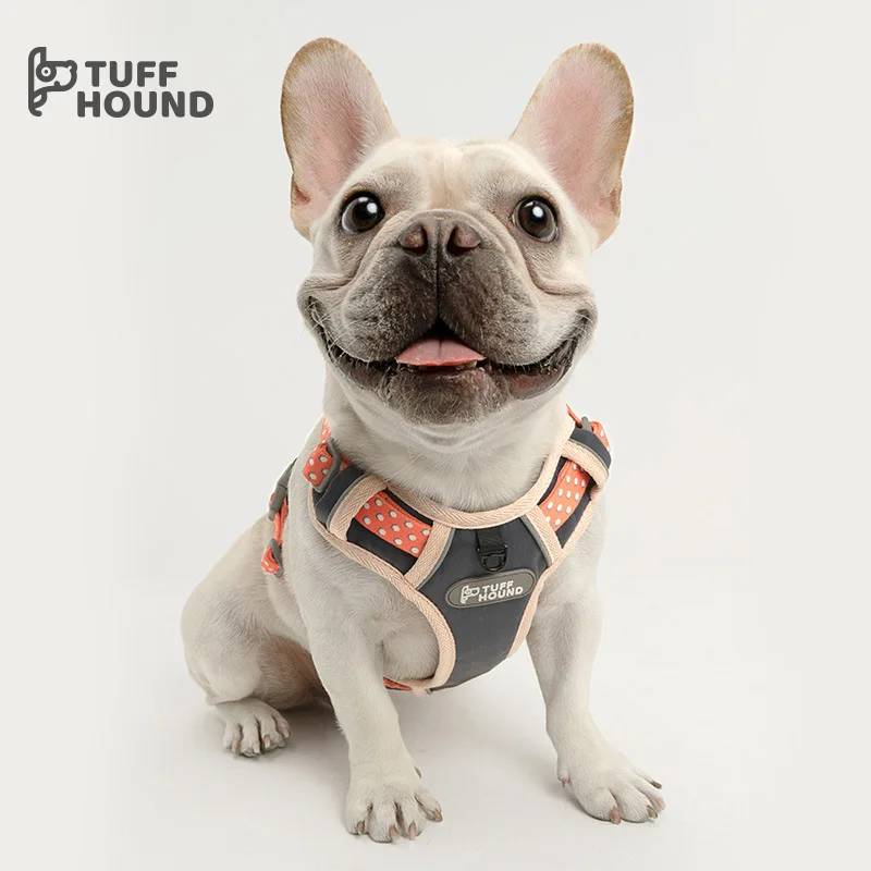 TUFF HOUND нейлон удобный бульдог жгут k9 безопасный красивый милый жилет для собак дизайн Прямая поставка Petshop