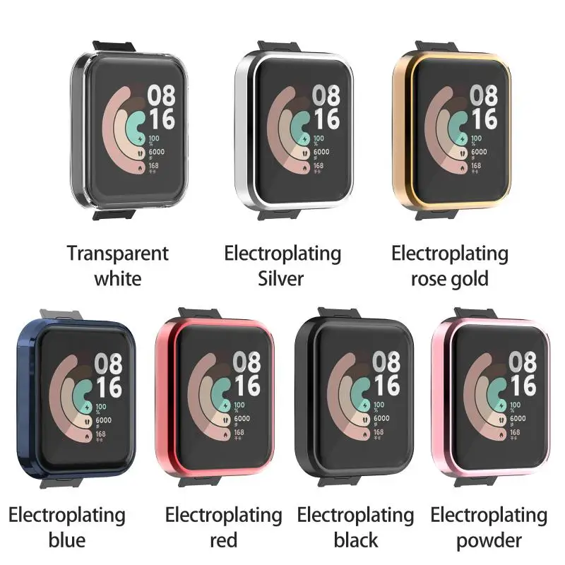

Curved Edge Full Soft Protective Film Cover For Redmi Watch / Mi Watch Lite / Xiaomi Color Anti-drop Screen Protector (Not Glass