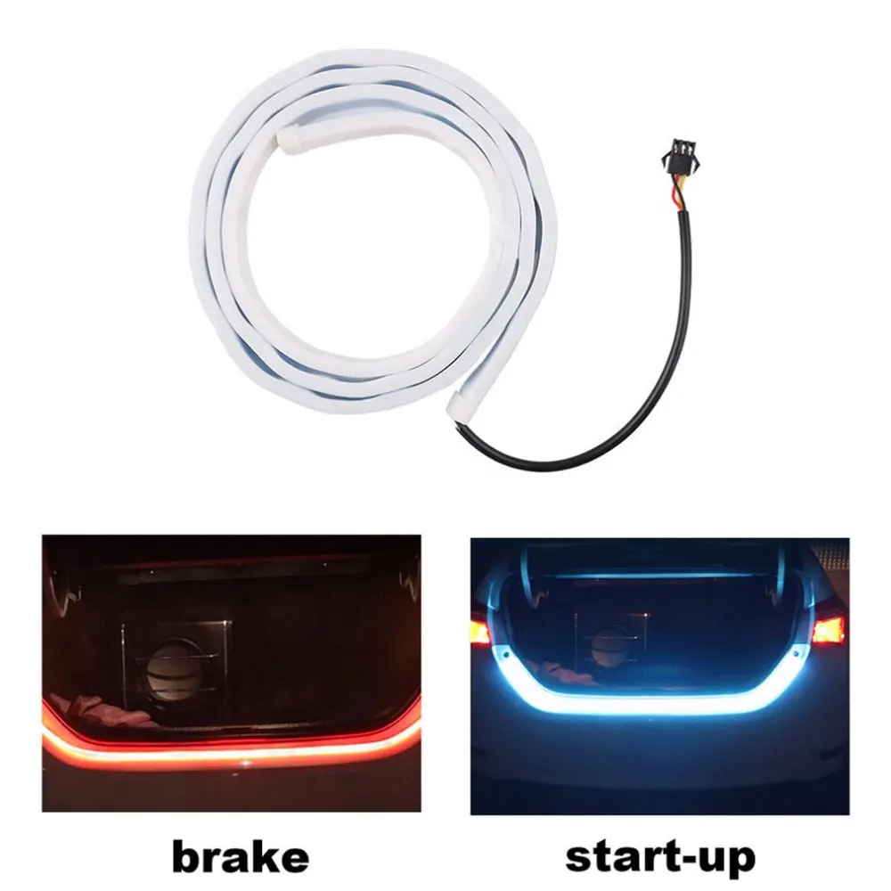 12 В водонепроницаемый светодиодный Автомобильный задний багажник ворот полоса