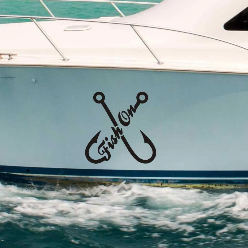 Наклейка для рыбы рыболовная наклейка переводная картинка рыбалки ковш снасти