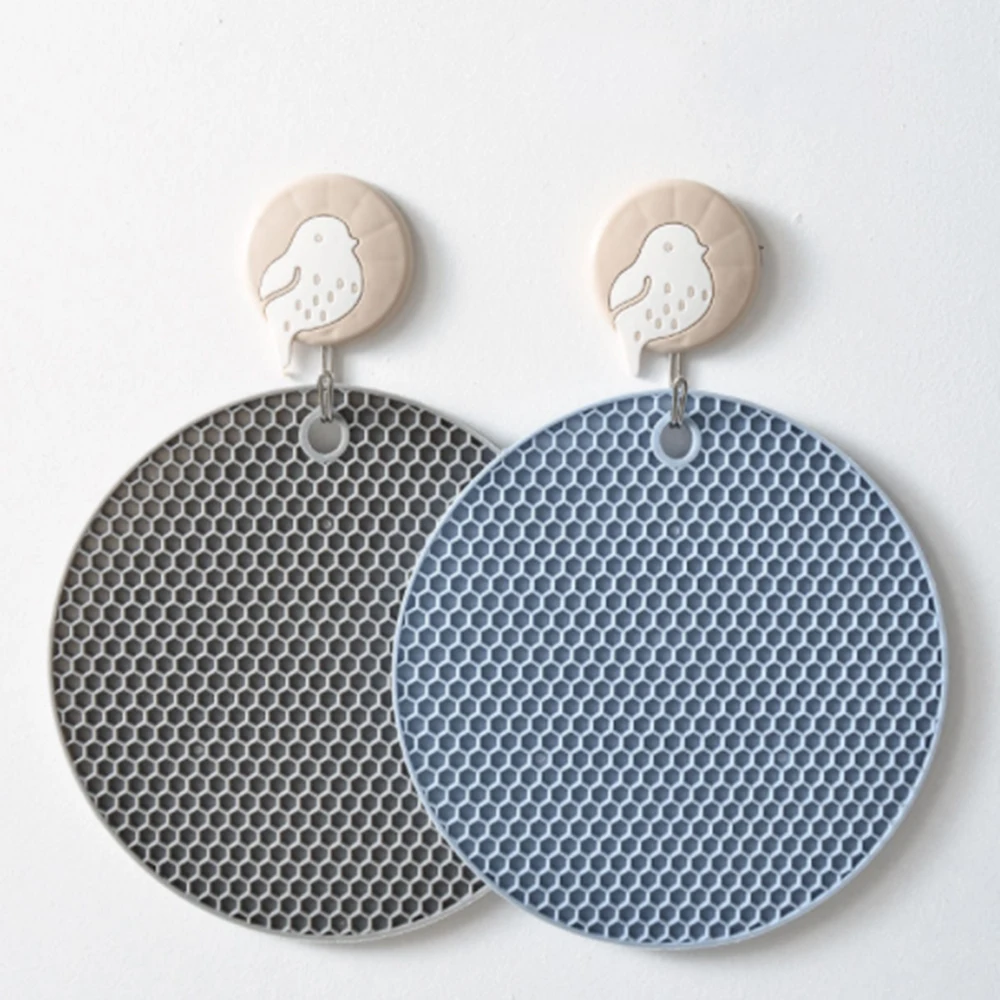 

Silicone Coaster Mat Insulation Pad Non-slip Coaster Durable Anti-scald Placemat Cup Insulation Mat Household Goods