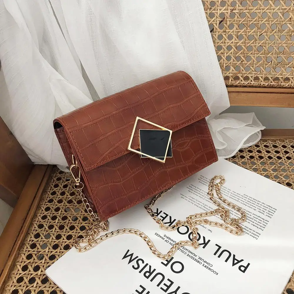 Сумка мессенджер из крокодиловой кожи для женщин специальная дизайнерская сумка